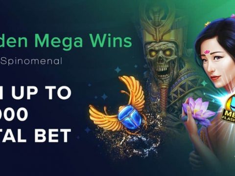 Spinomenal Golden Mega Wins Is Now Live on mBit Casino