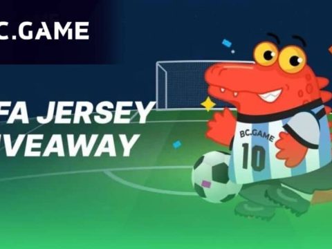 BC.Game is giving away Messi-signed AFA jerseys to winners