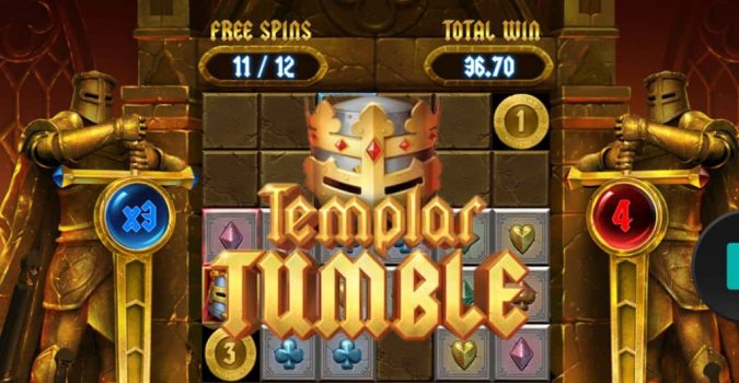 Relax Gaming brings Templar Tumble 2 slot game on Bitstarz