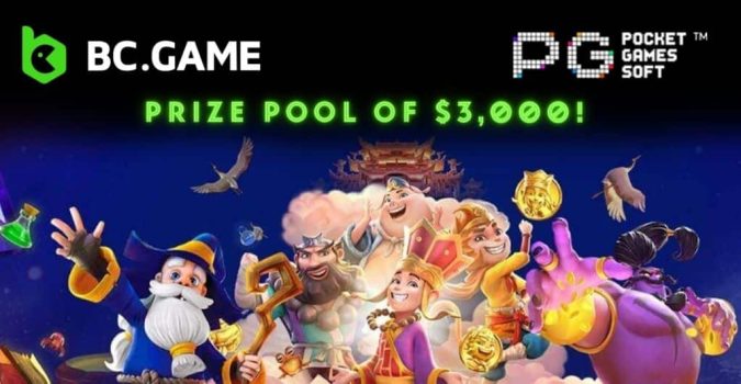 Join BC.Game to earn a share of the $3,000 PGSOFT mid-week multiplier battle