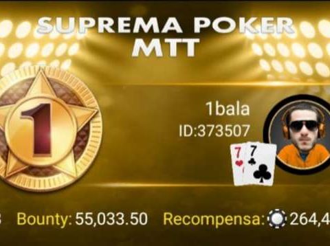 “1bala” fica com o título do 3KK da Suprema Poker Series
