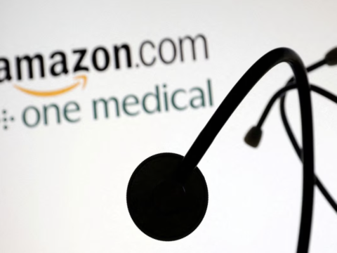 Amazon and OneMedical logo