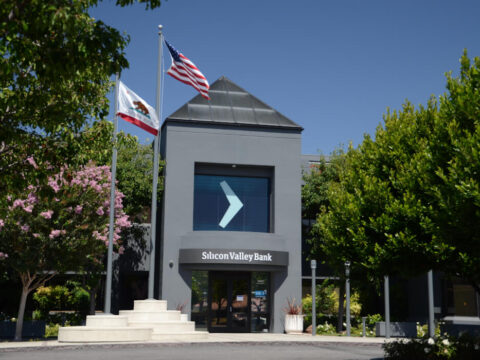Santa Clara Calif HQ of Silicon Valley Bank