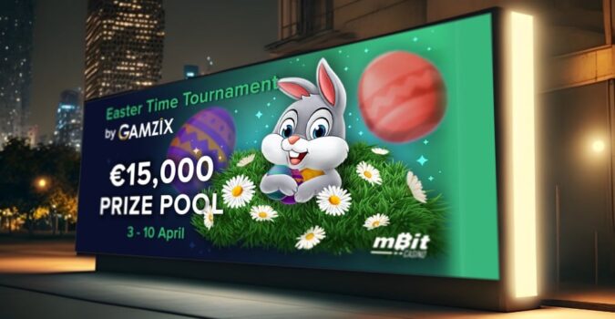 The Easter Network tournament by Gamzix is live at mBitcasino