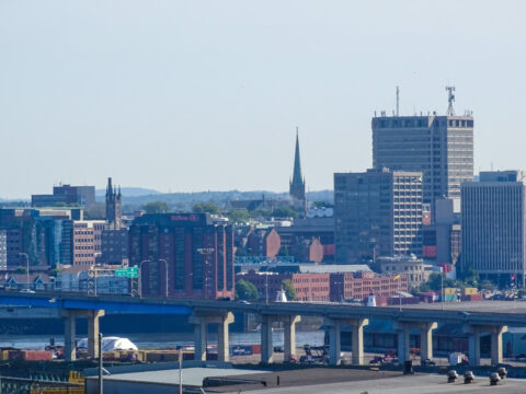 Skyline photo of New Brunswick